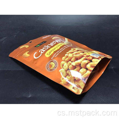 Doypack pro sušené potravinové ořechy balení